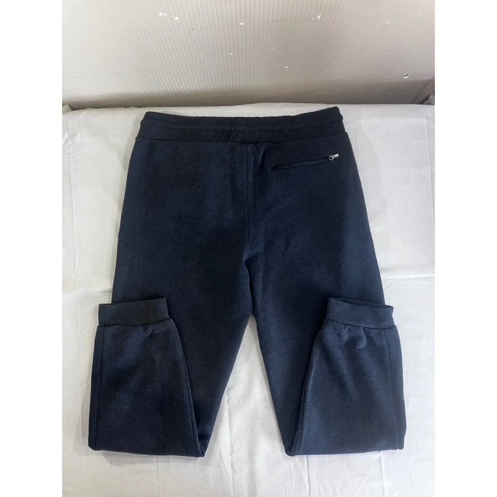Urban Pipeline Mens Black Heather Gray Jogger Sweatpants Sz. M Drawstring Pocket